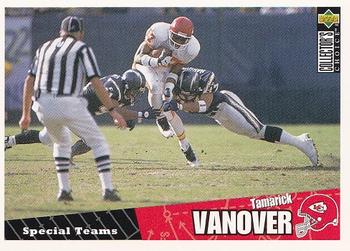 Tamarick Vanover Kansas City Chiefs 1996 Upper Deck Collector's Choice NFL #93